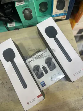 F11-2 lavalier microphone with 2 microphone holder 5