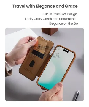 iPhone 17 Pro Max/ 17 Pro  Qin Leather Flip Cover 2
