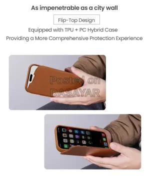 iPhone 17 Pro Max/ 17 Pro  Qin Leather Flip Cover 3