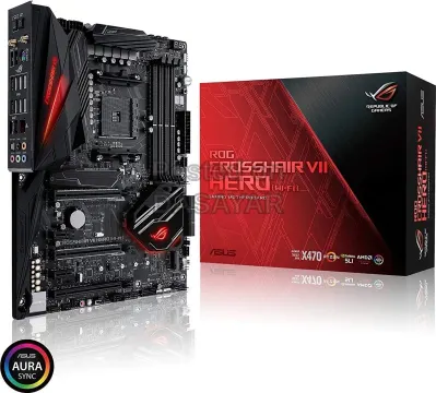 Asus X470 Crosshair Vii Hero WiFi rgb Motherboard 3