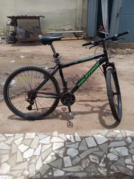 Black mongoose mountain bicycle 2