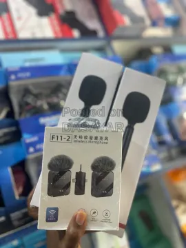 F11-2 lavalier microphone with 2 microphone holder